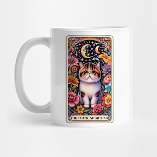 Exotic Shorthair Tarot Card Mug